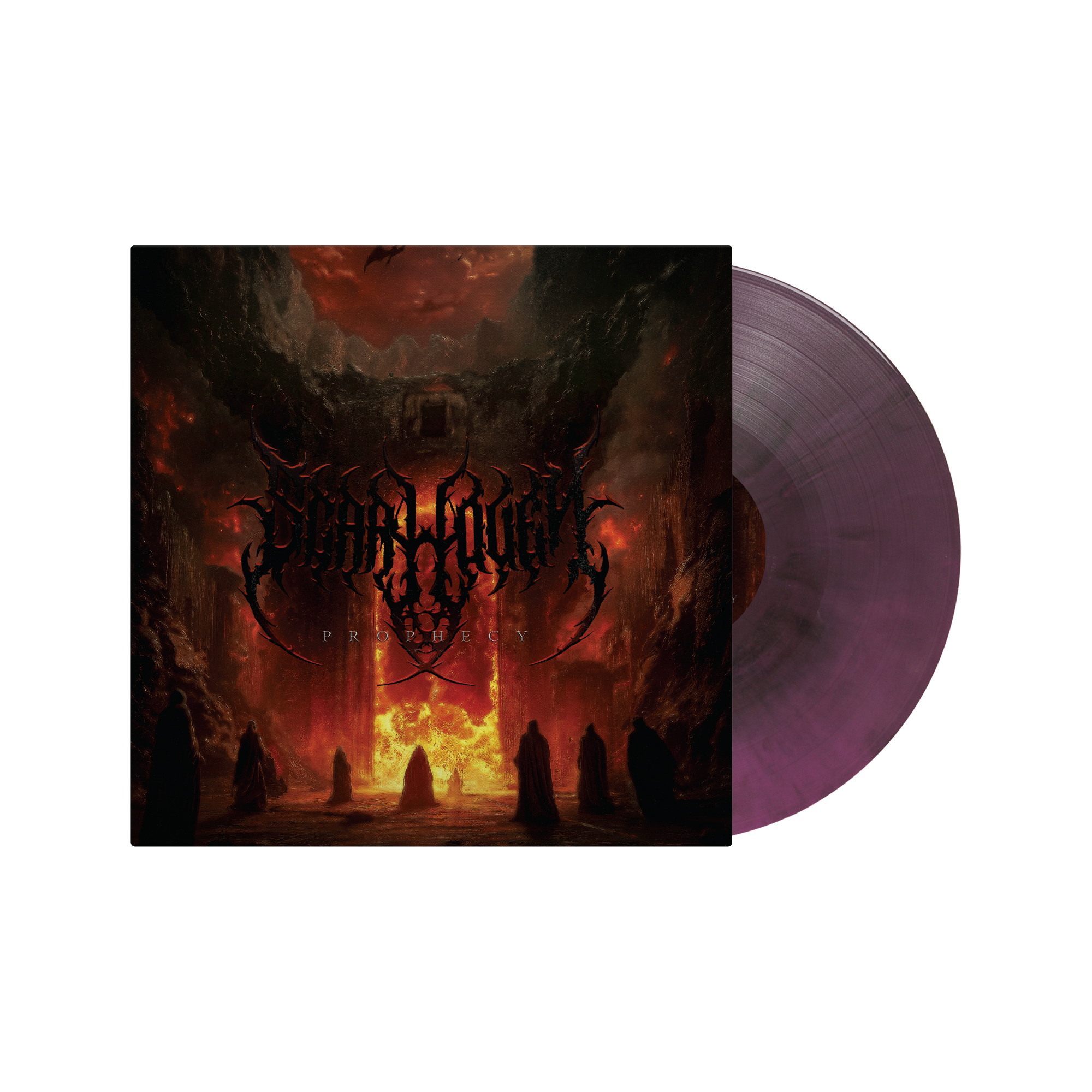 SCAR WOVEN PROPHECY JACKET LP PURPLE/BLACK GALAXY LTD. 100