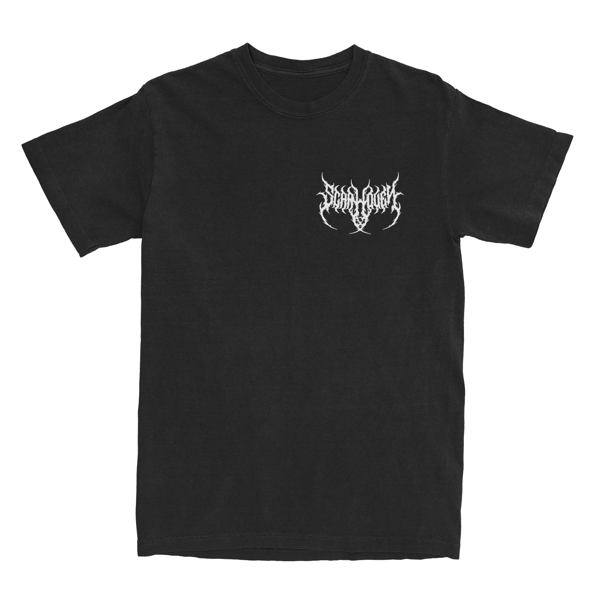 SCAR WOVEN logo/emblem T-shirt